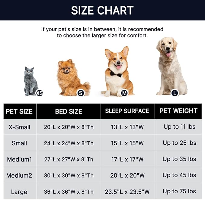 WESTERN HOME WH Calming Dog Bed & Cat Bed, Anti-Anxiety Donut Dog Cuddler Bed - Image 4