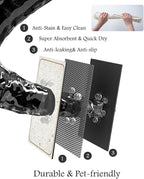 Pet Feeding Mat-Absorbent Dog Mat - Image 6