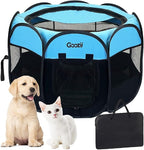 Dog Playpen Portable Collapsible, Indoor Outdoor Pet Puppy Exercise Playpens - Image 9