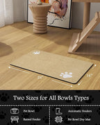 Pet Feeding Mat-Absorbent Dog Mat - Image 7
