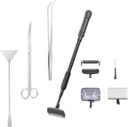 Carefree Fish 7IN1 Aquarium Cleaning Tools Long Handle Adjustable Length by CarefreeFish