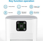 Air Purifiers for Bedroom, Honeyuan H13 HEPA Air Purifier for Home Large Room - Image 3