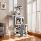 Yaheetech | 54in Cat Tree | Multi-Level Cat Tower w/Spacious Perch, Cozy Condo - Image 2