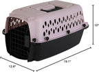 Petmate Fashion Vari Kennel, for Dogs Up to 10 Lbs, 19.1"L x 12.6"W x 10.0"H - Image 6