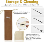 hygger Long Stainless Steel Premium Aquarium Tools, - Image 7