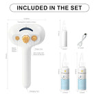 Pet Steam Brush for Dog & Cat – shower bath brush – Steam for Shedding & - Image 8