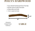 Polly's Hardwood Bird Perch - Image 3