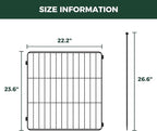 FXW MiniPaws Unleashed Dog Playpen, Expandable & Portable Design - Image 4
