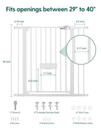 BABELIO 36 Inch Extra Tall Baby Gate - Image 7