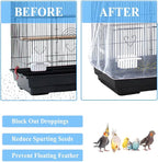 ASOCEA Extra Large Bird Cage Seed Catcher Guard Universal Birdcage Cover Nylon - Image 4