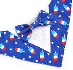 Dog Tuxedo, Adjustable Formal Wedding Outfit Bandana Dog Tux Collar - Image 5