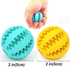 Sunglow 2 Pack Dog Toy, Nontoxic Bite Resistant Teething Balls - Image 2