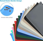AUDWUD Silicone Waterproof Pet Feeding Mats, Anti Slip Bowl Pad, Dog Mat - Image 3