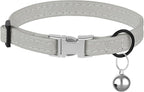 Leather Cat Collar with Buckle and Removable Bell - Image 7