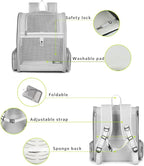 Texsens Pet Backpack Carrier for Small Cats Dogs | Ventilated Design, Safety - Image 4