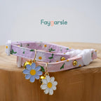 2 Pack Cotton Breakaway Cat Collars - Image 4