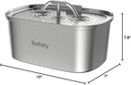 Cat Water Fountain Stainless Steel: 108oz/3.2L Pet Drinking Foundatin - Image 8