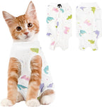 Coppthinktu Cat Recovery Suit Female, Breathable Cat Onesie After Surgery Female by Coppthinktu