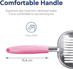 WePet Cat Litter Scoop, Aluminum Alloy Sifter, Kitty Metal Scooper, Deep Shovel - Image 3