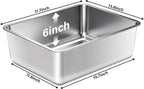 Stainless Steel Litter Box, Metal Cat Litter Box, Medium Cat Litterbox - Image 2