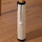 Cat Scratcher Mat with Interactive Mouse Toy, Cat Scratching Post Natural Sisal by Unknown