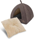 Best Pet Supplies Dog House Bed Crate Mat Tent Indoor Round Soft Plush - Image 2
