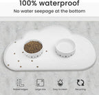 Ptlom Pet Placemat for Dogs and Cats, Non-Slip Waterproof Dog Feeding Mats - Image 8
