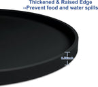 4 PCS Thickened Pet Silicone Food Mat, Nonslip Waterproof Cat Dog Feeding Bowl - Image 4
