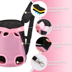 Mosago Dog Backpack Carrier, Thick Straps & Cushion, Pet Sling Front Backpacks - Image 5