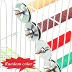 Hamiledyi Parrot Perch Stand Toy, Bird Cage Perch Toy, Natural Paw Grinding - Image 3
