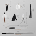 SONGWAY Cat Wand Toys for Indoor Cats - Image 7