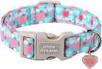 Unique style paws Valentine's Day Dog Collar Plastic Buckle Collar by Uniquestylepaws