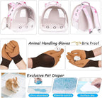 Portable Small Animal Backpack Travel Breathable Pet Carrier Bag Cages - Image 3