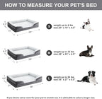 Orthopedic Dog Bed for Medium Dogs, Egg Crate Foam Bed for Medium Dogs - Image 4
