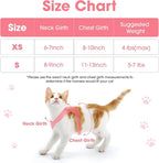 Cat Harness and Leash Set for Walking Escape Proof, Soft Adjustable Kitten - Image 2