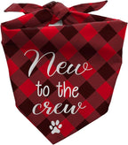 New Puppy Announcement Dog Bandana, Adopted Puppies Reveal Gift by Joyriza