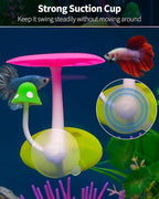 Uniclife Betta Mushroom Hammock Soft Aquarium Rest Bed Fish Breeding Playing Pad - Image 6