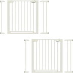 29.5-40.6" Magnetic Baby Gate for Stairs, Baby Safety Essentials, Auto Close by Mutak
