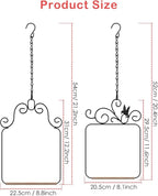 PACETAP Hummingbird Swings and Perches Metal Frame 4 Pack, Wild Bird Swing - Image 3