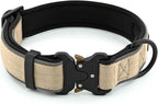 Plutus Pet Tactical Dog Collar, Reflective, Adjustable Heavy Duty Dog Collar - Image 2