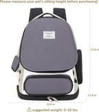 Cat Backpack Carrier, TSA Airline Approved Pet Travel Bag - Image 6