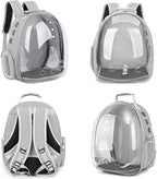 Pet Backpack Carrier, Bubble Backpack Cat Carrier, Pets and Small Dogs - Image 6