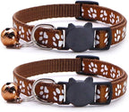 Reflective Cat Collars Breakaway by CCUUHJ