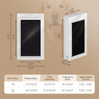 3-Flap Dog Door, Large Doggy Door, Doggie Door - Image 8