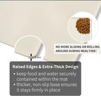 WePet Non-Slip Waterproof Pet Feeding Mat, 20x12 Inch - Image 3