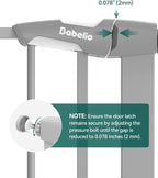 Babelio 36" Tall Upgraded Baby Gate - Image 8