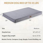 BFPETHOME Outdoor Dog Beds for Large Dogs, Waterproof Dog Bed for Medium - Image 4