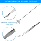 Aquarium Aquascape Tools Kit 15in, 4 in 1 Anti-Rust Aquatic Plant Aquascaping - Image 3