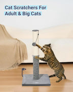 Happi N Pets 29.5" Tall Cat Scratching Post, Cat Scratchers - Image 7