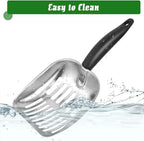 Cat Litter Scoop -Metal Cat Litter Scoop-Sturdy Mesh Scooper - Image 6